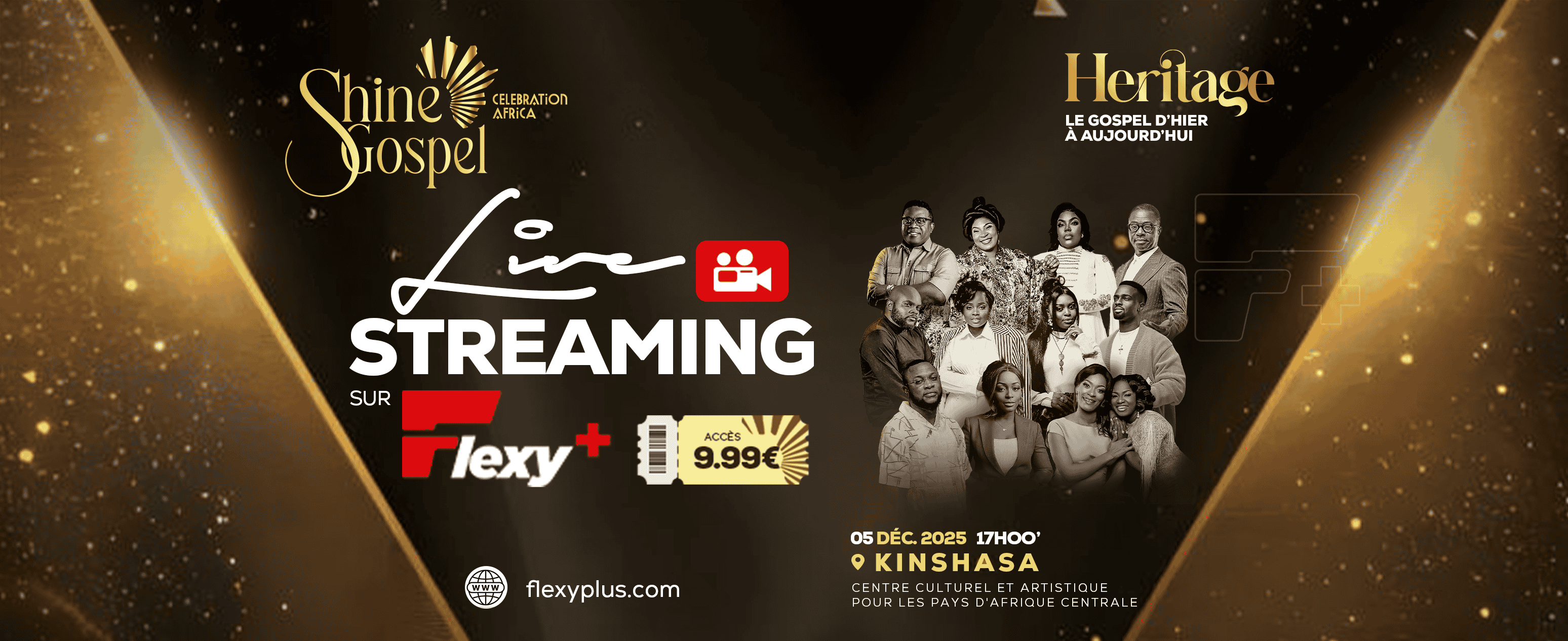 Héritage – Le Gospel d’hier à aujourd’hui (Shine Gospel Celebration Africa)